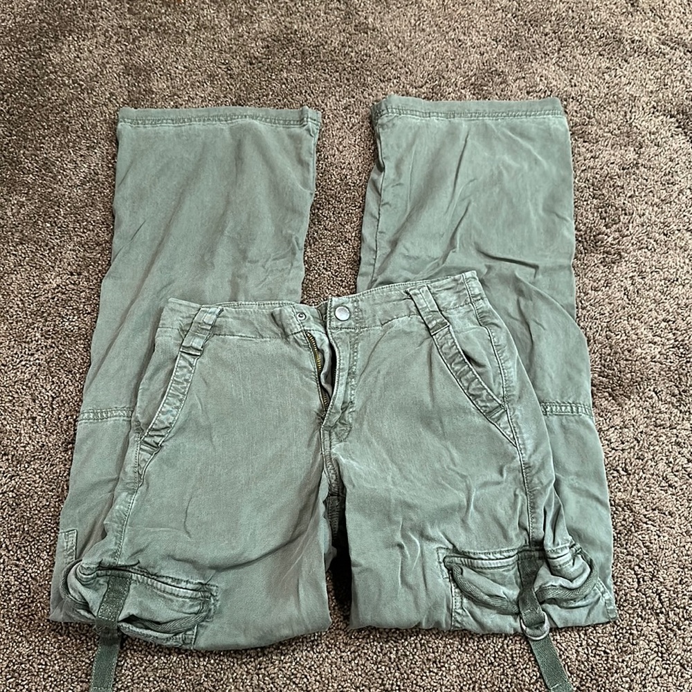 american eagle cargo pants size 000